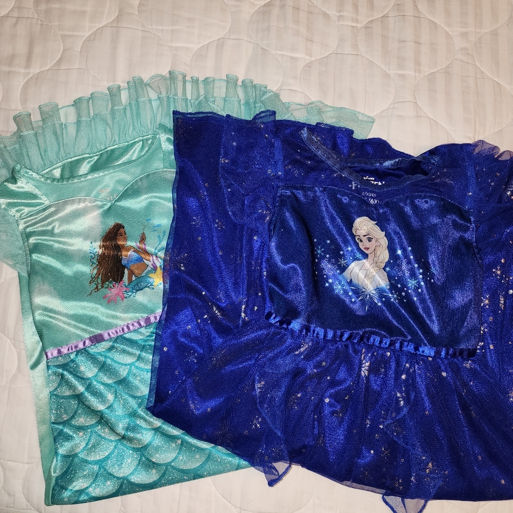 Elsa & The Little Mermaid Dress